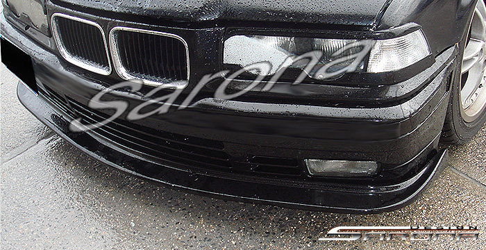 Custom BMW 3 Series  Coupe, Convertible & Sedan Front Lip/Splitter (1992 - 1999) - $149.00 (Part #BM-029-FA)